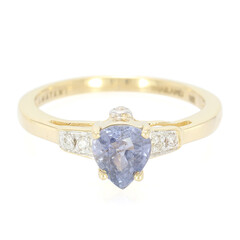 Bague en or et Saphir non chauffé (AMAYANI)