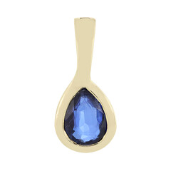 Pendentif en or et Kyanite du Népal