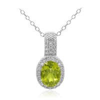 Collier en argent et Péridot