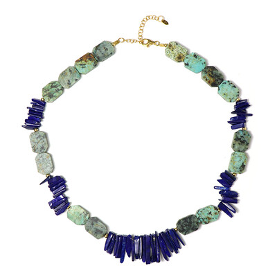 Collier en argent et Turquoise