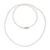 Collier en argent et Quartz rose