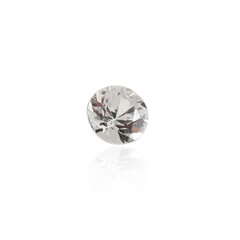  Saphir blanc 0,143 ct (gemme et boîte de collection)