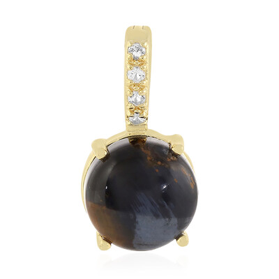 Pendentif en argent et Pietersite