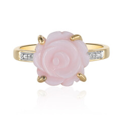 Bague en argent et Nacre