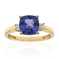 Bague en or et Tanzanite AAA (CIRARI)