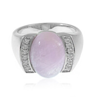 Bague en argent et Kunzite
