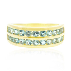 Bague en or et Tourmaline Paraïba du Nigeria