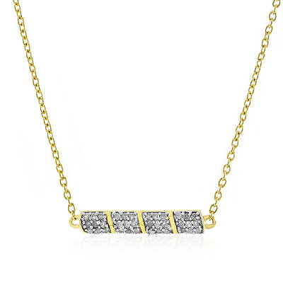 Collier en argent et Diamant I4 (J)
