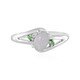 Bague en argent et Opale d'Australie