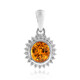 Pendentif en or et Saphir orange de Ban Ka Cha