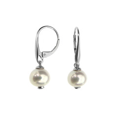 Boucles d'oreilles en argent et Perles