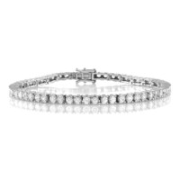 Bracelet en argent et Zircon