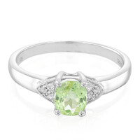 Bague en argent et Tourmaline Paraïba