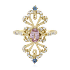 Bague en or et Spinelle rose (Adela Gold)