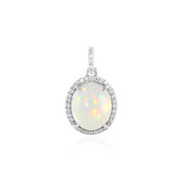 Pendentif en argent et Opale Welo