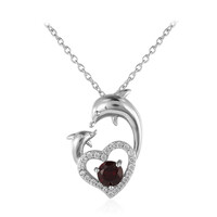 Collier en argent et Grenat