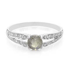 Bague en argent et Spectrolite