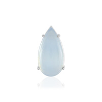 Pendentif en argent et Aigue-marine du Brésil
