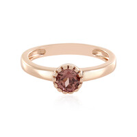 Bague en argent et Zircon rose