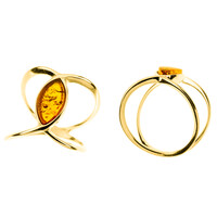 Bague en argent et Ambre baltique