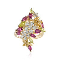 Bague en argent et Péridot