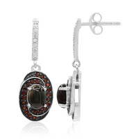 Boucles d'oreilles en argent et Opale Mezezo