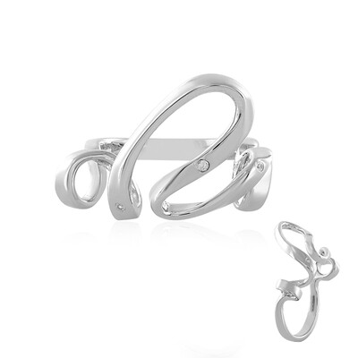 Bague en argent et Zircon (MONOSONO COLLECTION)
