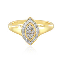 Bague en argent et Diamant I2 (I)