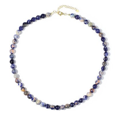 Collier en argent et Sodalite