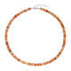 Collier en argent et Aventurine rouge