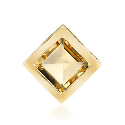 Pendentif en argent et Citrine (MONOSONO COLLECTION)
