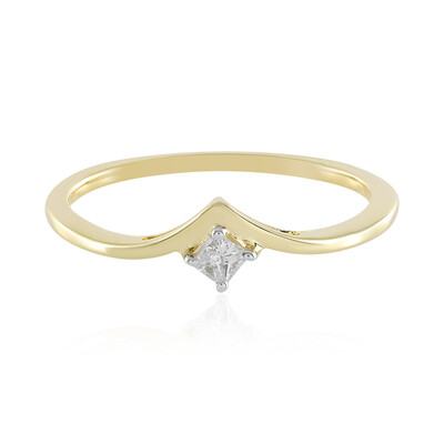 Bague en or et Diamant SI1 (H)