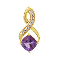 Pendentif en argent et Améthyste