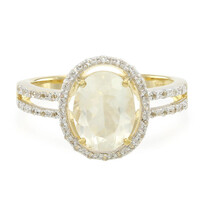 Bague en argent et Orthose