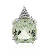 Pendentif en argent et Améthyste verte (PHANTASIA)
