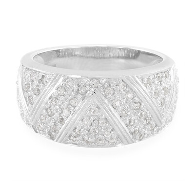 Bague en argent et Zircon
