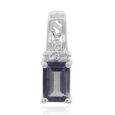 Pendentif en argent et Iolite
