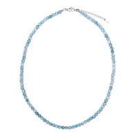 Collier en argent et Larimar