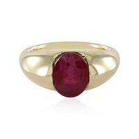 Bague en or et Rubis de Madagascar (de Melo)