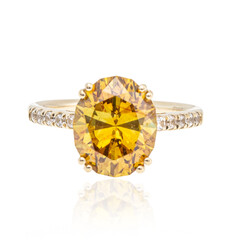 Bague en or et Sphalérite