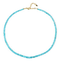 Collier en argent et Apatite bleue