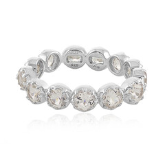 Bague en argent et Danburite