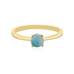 Bague en argent et Larimar