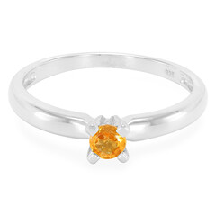 Bague en argent et Grenat Impérial des Minas