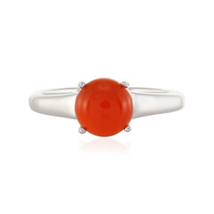 Bague en argent et Cornaline