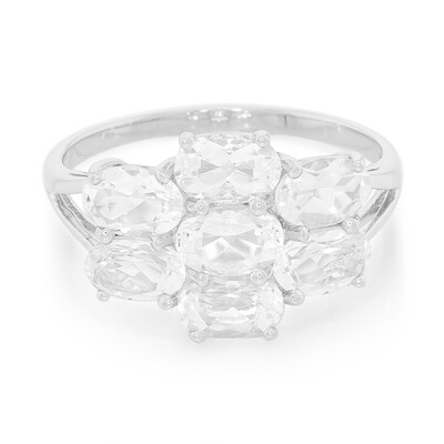 Bague en argent et Goshénite