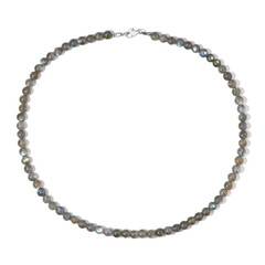 Collier en argent et Labradorite