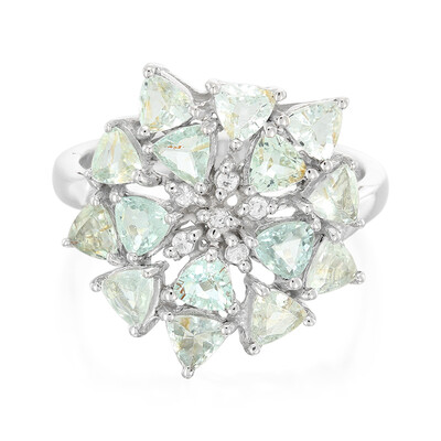Bague en argent et Tourmaline Paraïba
