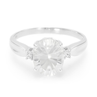 Bague en argent et Pétalite
