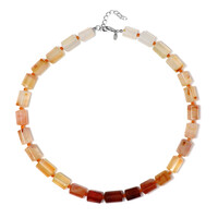 Collier en argent et Cornaline
